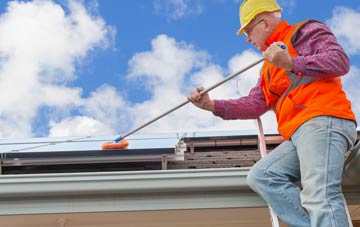 Barton Le Willows soft wash roof cleaning